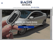 Tablet Screenshot of basisautosecurity.com
